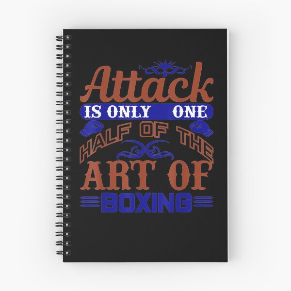 Item preview, Boxing Artwork Attack Is Only A Half Of Boxing Art Gift  designed and sold by rubysheila.
