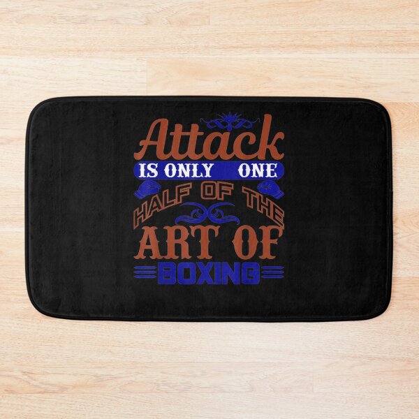 Item preview, Boxing Artwork Attack Is Only A Half Of Boxing Art Gift  designed and sold by rubysheila.