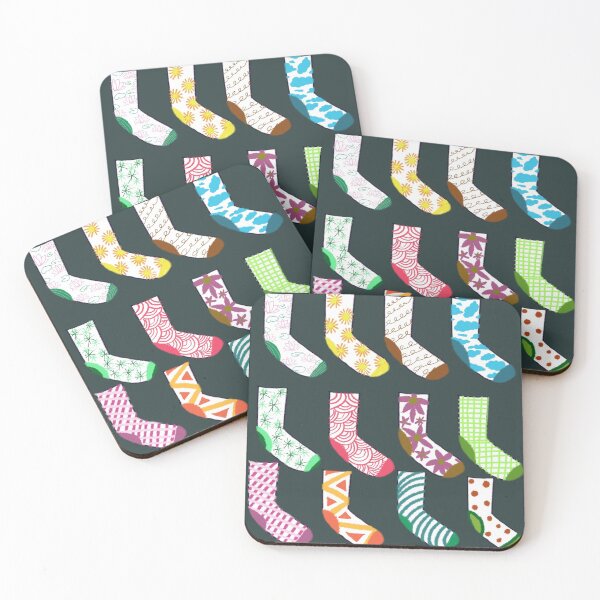 Item preview, Multiple socks designed and sold by Moksha Patterns.
