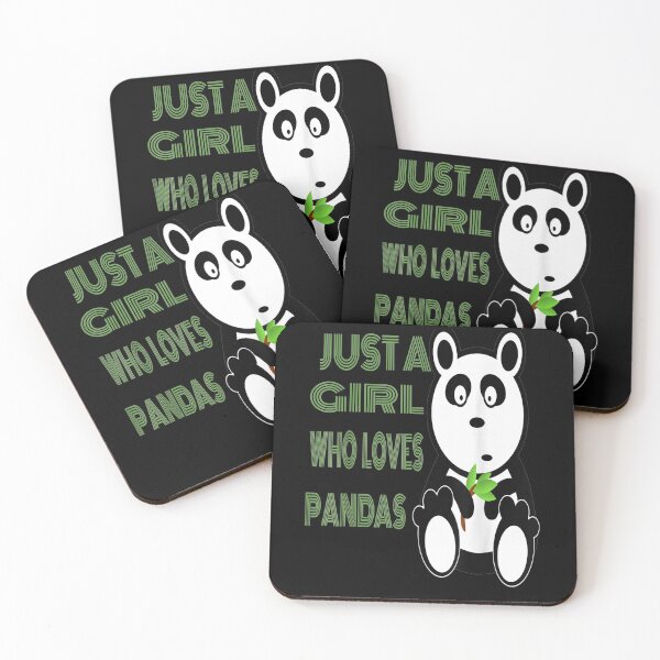 Item preview, Just A Girl Who Loves Pandas Gift  designed and sold by rubysheila.