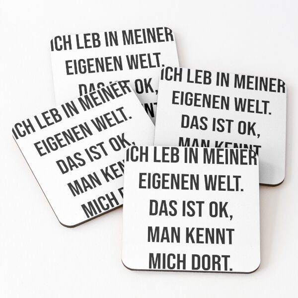 Artikelvorschau, Ich leb in meiner Weltm da kennt mich jeder! entworfen und verkauft von TopsellerShirts.