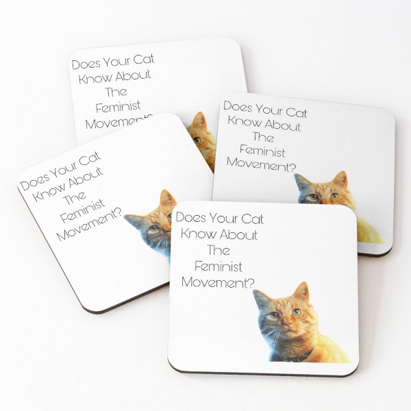Item preview, Does Your Cat Know About The Feminist Movement designed and sold by Yeewen88.
