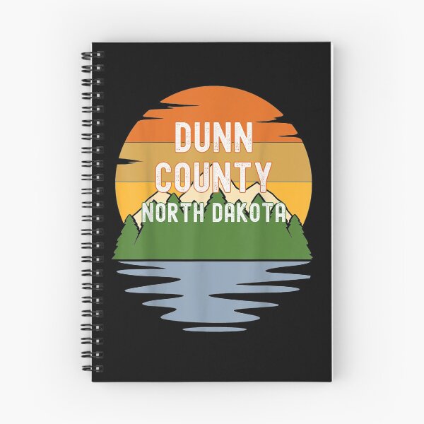 Item preview, From Dunn County North Dakota Vintage Sunset Gift  designed and sold by lindafrances.