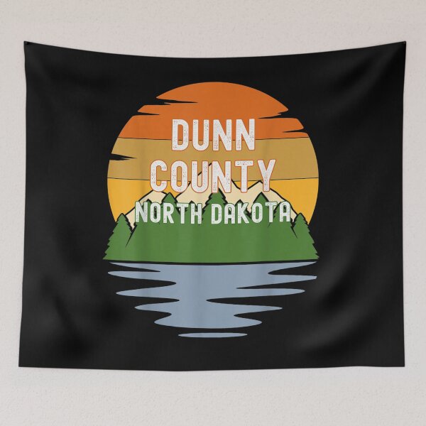 Item preview, From Dunn County North Dakota Vintage Sunset Gift  designed and sold by lindafrances.