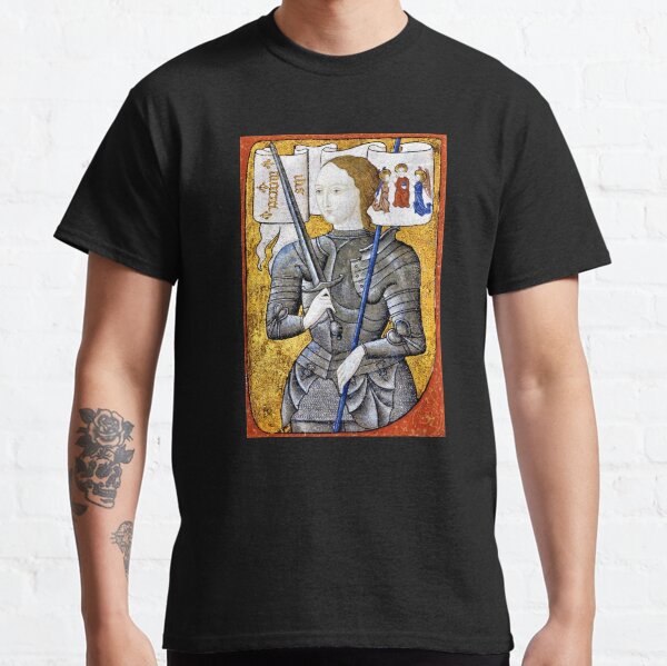 Joan of Arc, Jeanne d’Arc, The Maid of Orléans, Illustration Classic T-Shirt