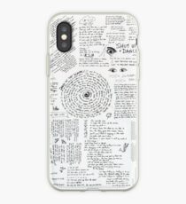 Walk The Moon- Talking is Hard LYRIC SHEET iPhone Case