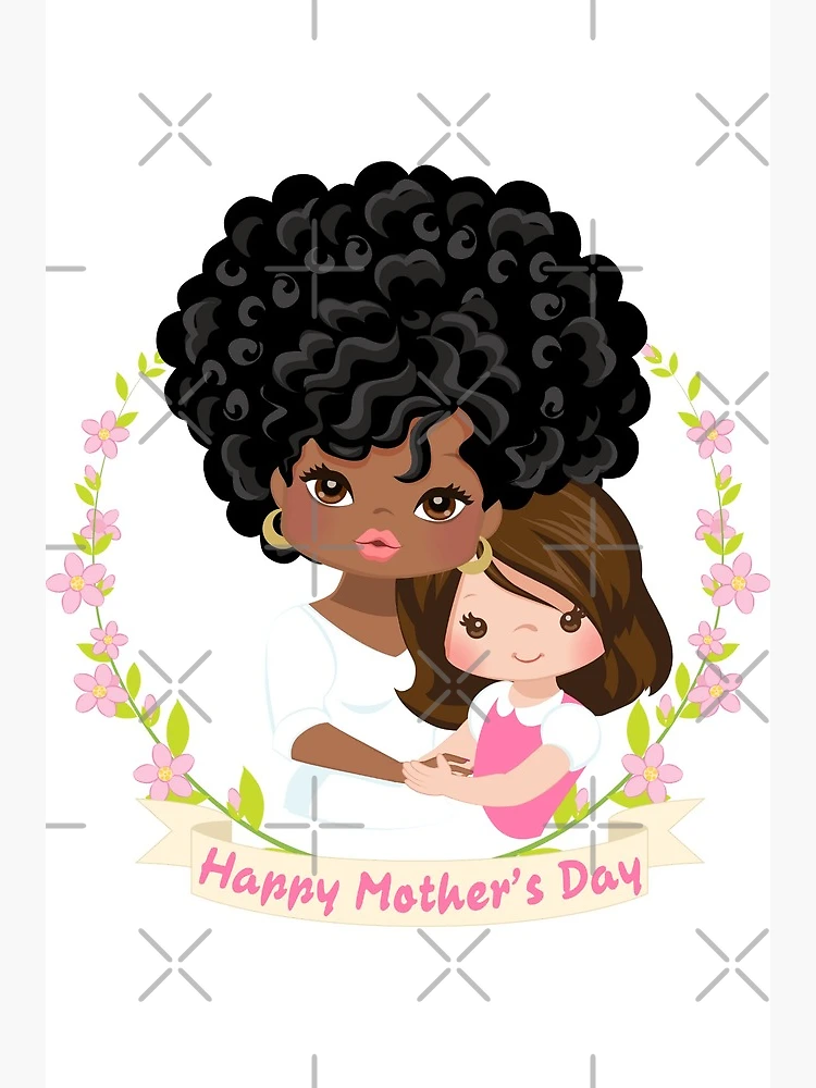 Mother's day or birthday mother mom gift idea mother son motif Greeting  Card by Wematter Designs