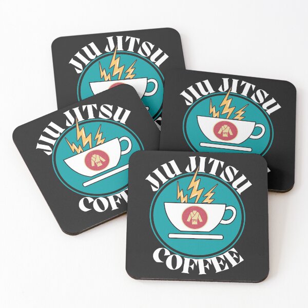 Item preview, JIU JITSU COFFEE, COFFEE LOGO, COFFEE WITH A KICK designed and sold by R B Chrystal.