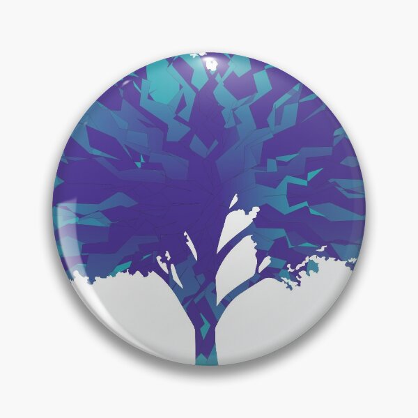 Item preview, Árbol frondoso - Azul designed and sold by DesignBySuzanne.