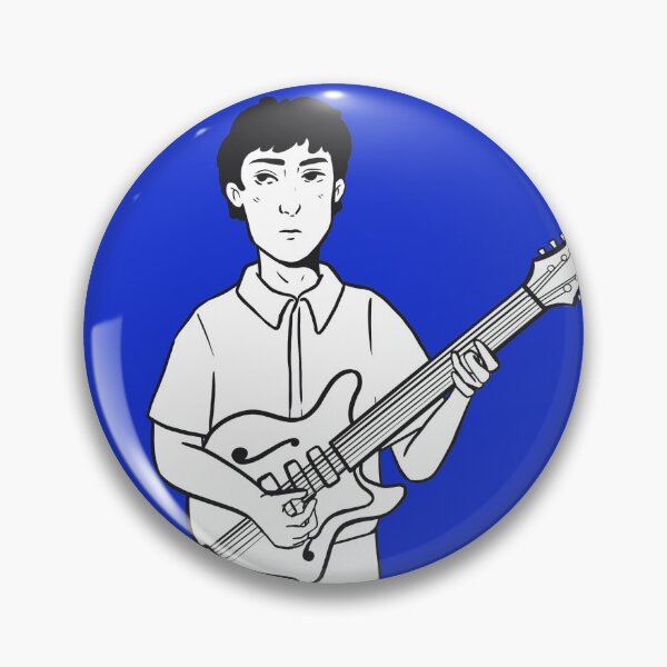 Item preview, 60s style Beatnik guitarist  designed and sold by Hannahgreenarts.
