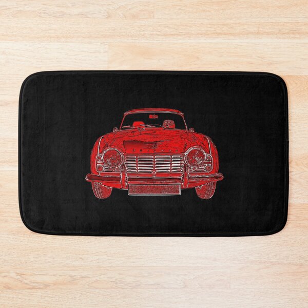Item preview, Triumph TR4 classic car red inversion designed and sold by soitwouldseem.