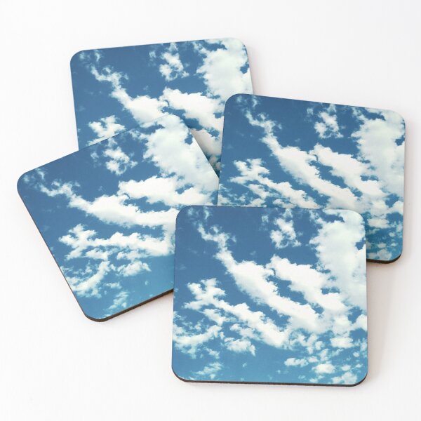 Item preview, Cirrus clouds in the bright blue sky, natural background  designed and sold by helenkaiy.