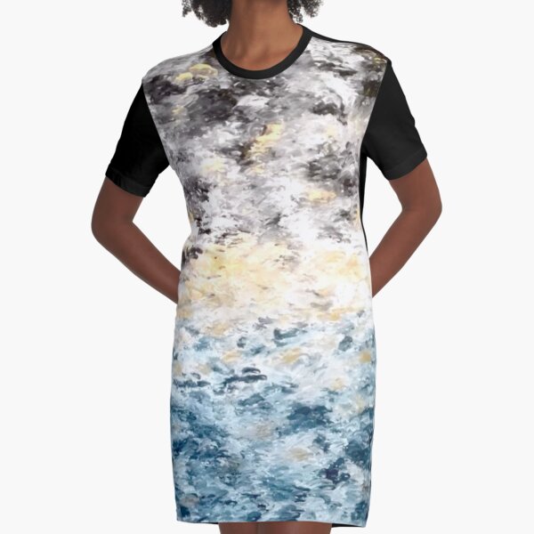 "Tumulte" Robe t-shirt