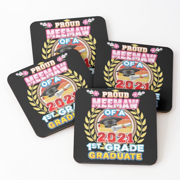 Item preview, Proud Meemaw Of A 2021 1st Grade Graduate Last Day School Gift  designed and sold by rubysheila.