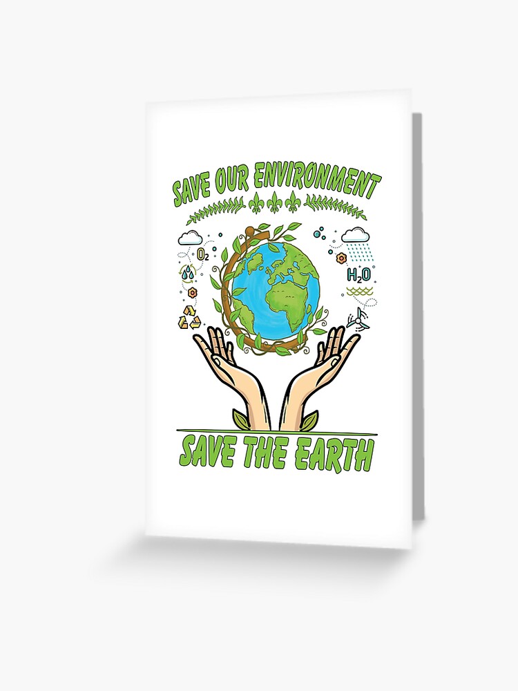 How to make world environment day drawing | World environment day poster |  Save nature drawing easy - YouTube | Projecten, Projecten om te proberen