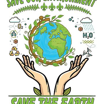 How to draw save earth save life l| Happy earth day drawing poster for  kids... step by step. - YouTube | Earth day drawing, Earth drawings, Save  earth drawing