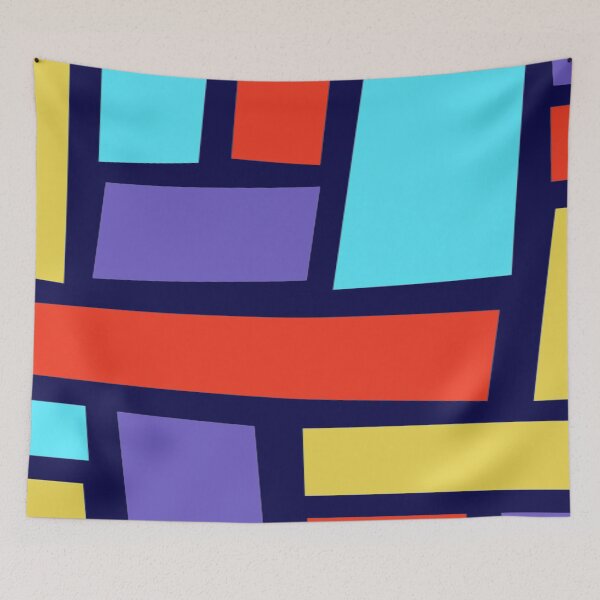 Item preview, Colorful Masonry Grid Layouts with Irregular Bricks Shapes designed and sold by TheWalnut.
