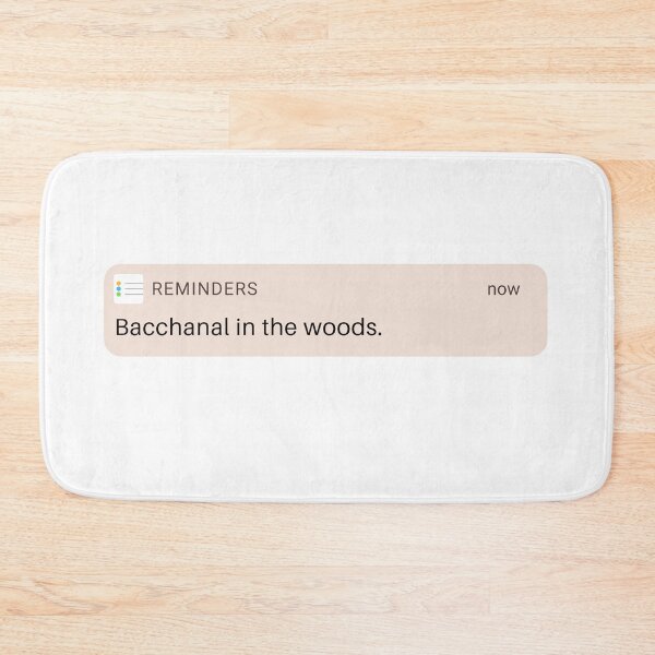 Item preview, bacchanal in the woods reminder designed and sold by Alter-Idem.