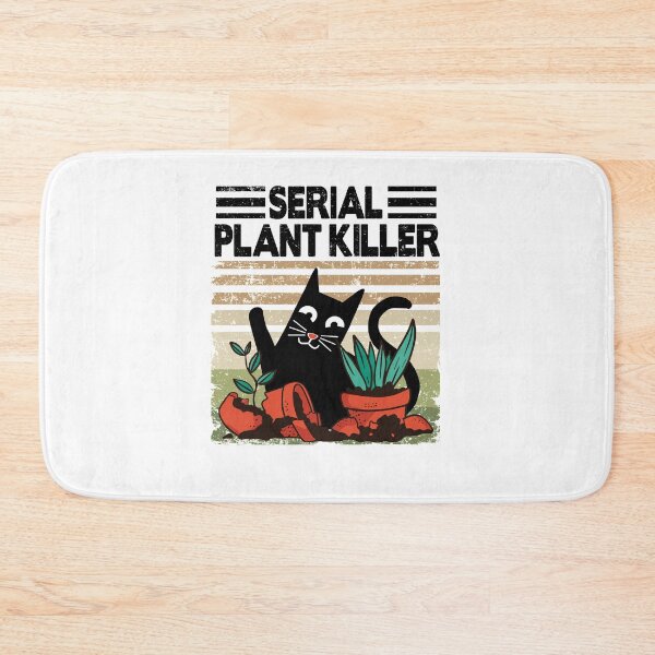 Item preview, Serial Plant Killer Funny Cats Plants Gardening Gift designed and sold by Stronzi.