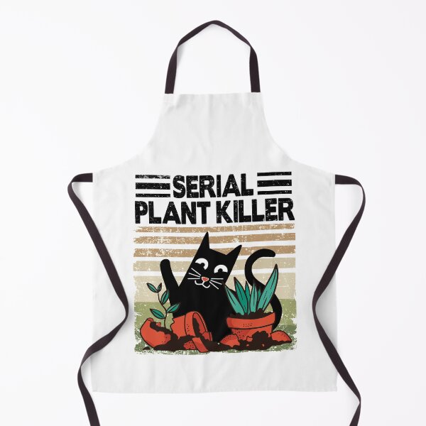 Item preview, Serial Plant Killer Funny Cats Plants Gardening Gift designed and sold by Stronzi.