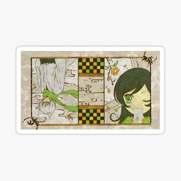 Nanami and Tomoe from Kamisama Kiss Sticker