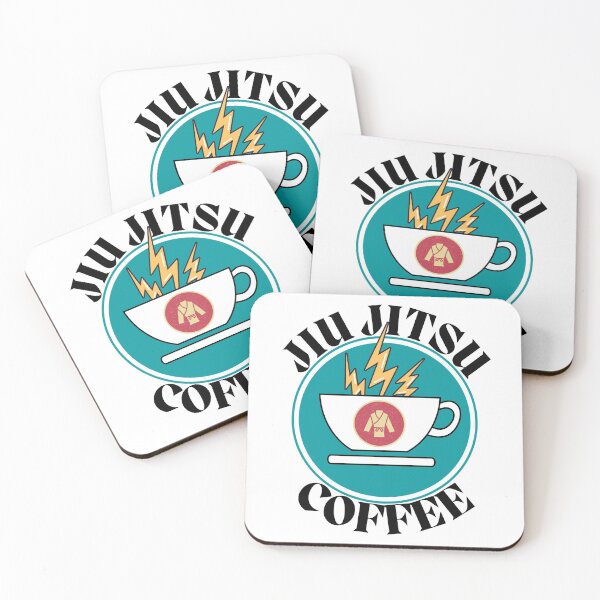 Item preview, JIU JITSU COFFEE, COFFEE LOGO, COFFEE WITH A KICK designed and sold by R B Chrystal.
