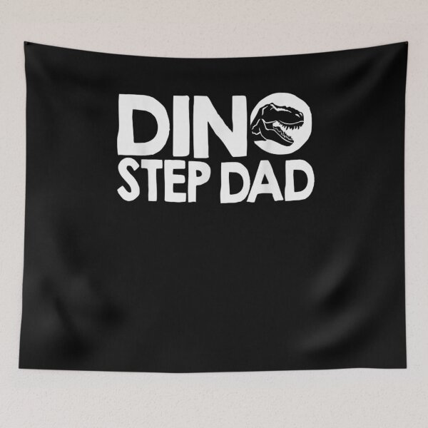 Item preview, Mens Dino Step Dad Dinosaur Matching Family Gift  designed and sold by rubysheila.