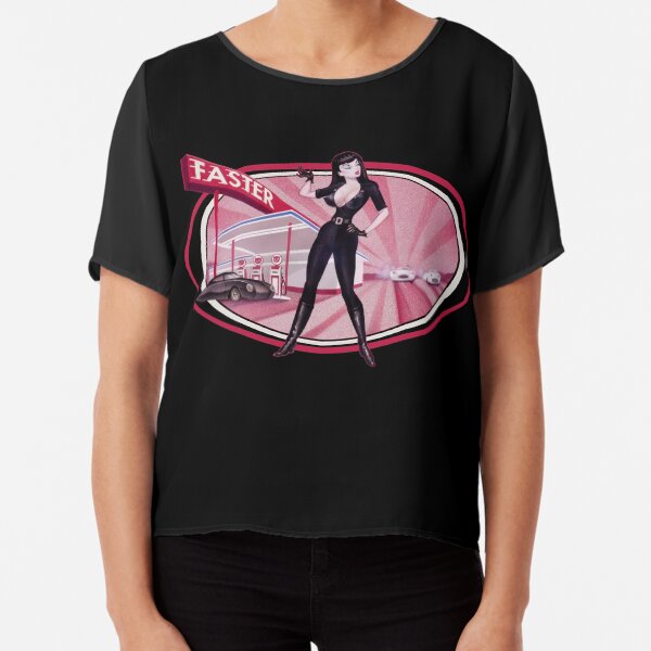 Faster Pussycat Chiffon Top