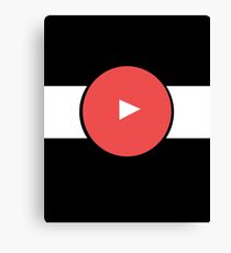 YouTube Canvas Print