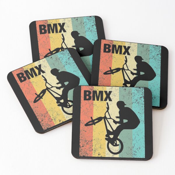 Aperçu de l'œuvre Vintage BMX Rider Bike Bicycle Stunt Racing Gift créée et vendue par Nikolanek.