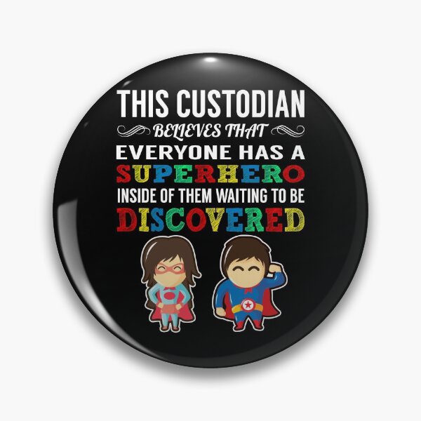 Item preview, Custodian Superhero designed and sold by Miss Kinder Classroom.