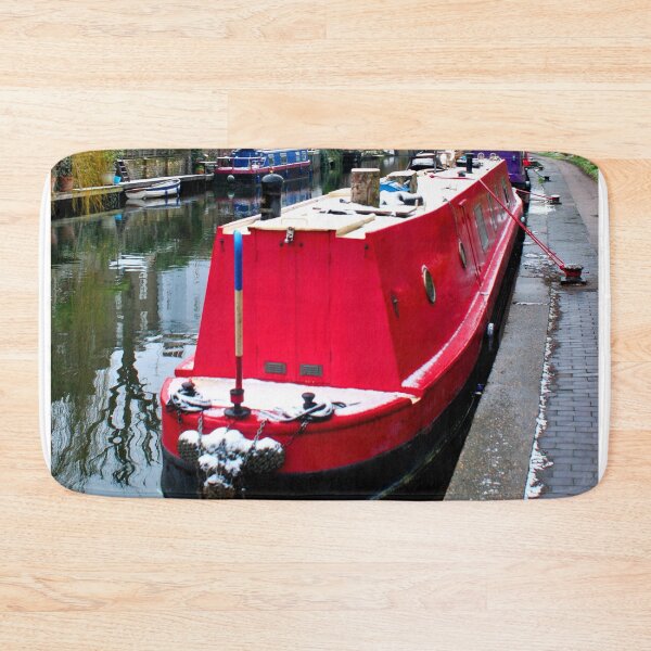 Item preview, Narrow Boats Regent's Canal Camden London designed and sold by AndyEvansPhotos.