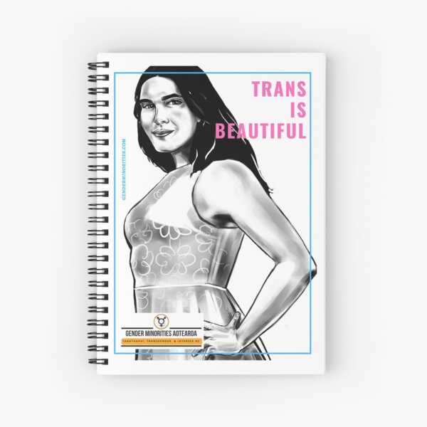 Trans is Beautiful Spiral Notebook