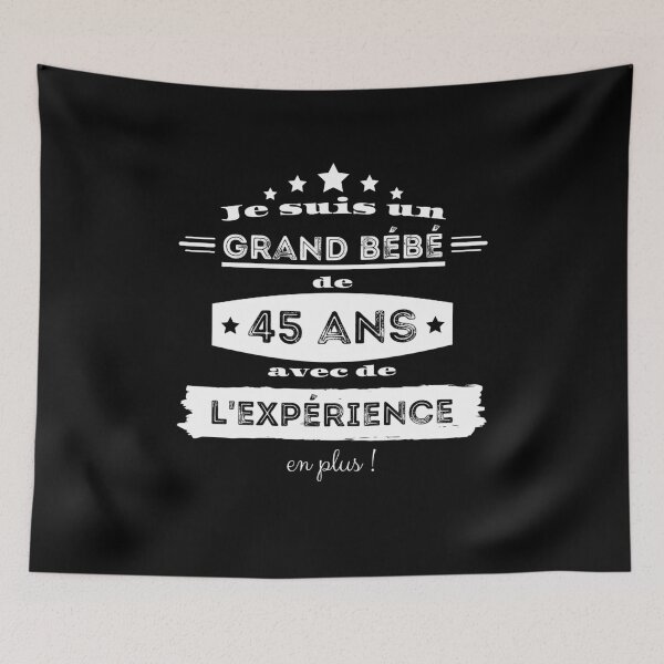 Item preview, Baby 45 years experience humor birthday designed and sold by Ydurand.