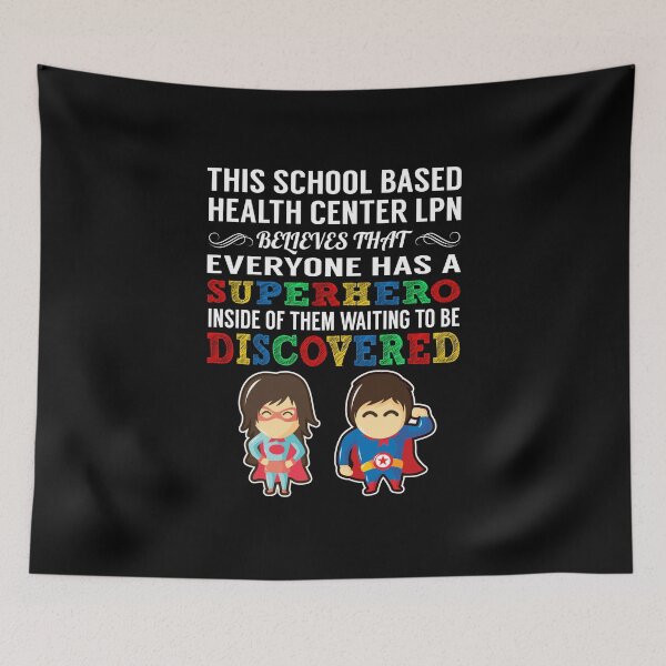 Item preview, The School Based Health Center LPN Superhero designed and sold by Miss Kinder Classroom.