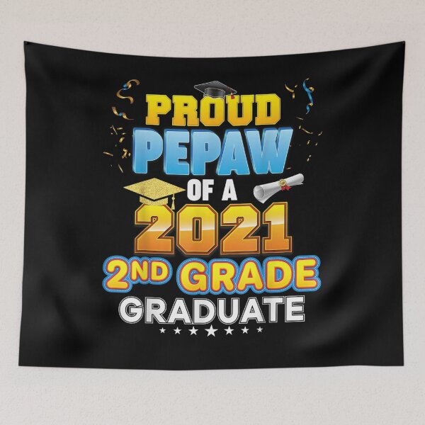 Item preview, Proud Pepaw Of A 2021 2nd Grade Graduate Last Day School Gift  designed and sold by lindafrances.