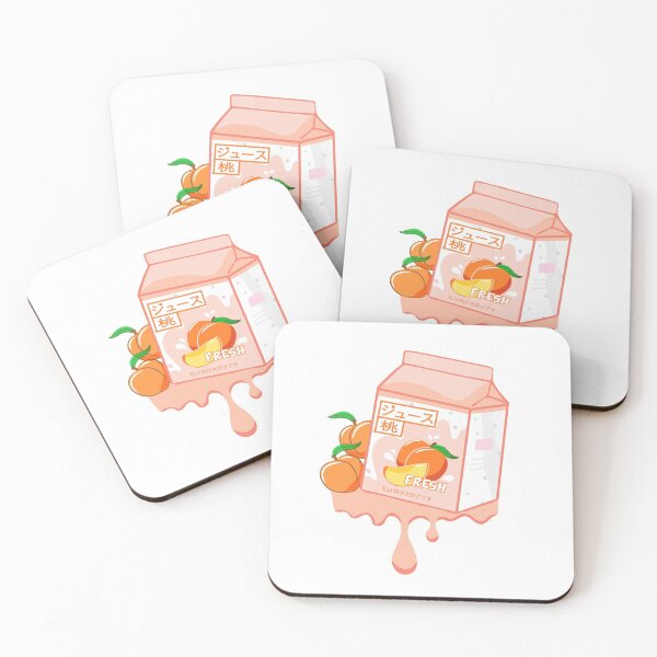 Item preview, Fresh Peach Juice Box Momo Peach Fruit designed and sold by Born-to-Rock.