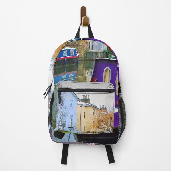 Item preview, Narrow Boats Regent's Canal Camden London designed and sold by AndyEvansPhotos.