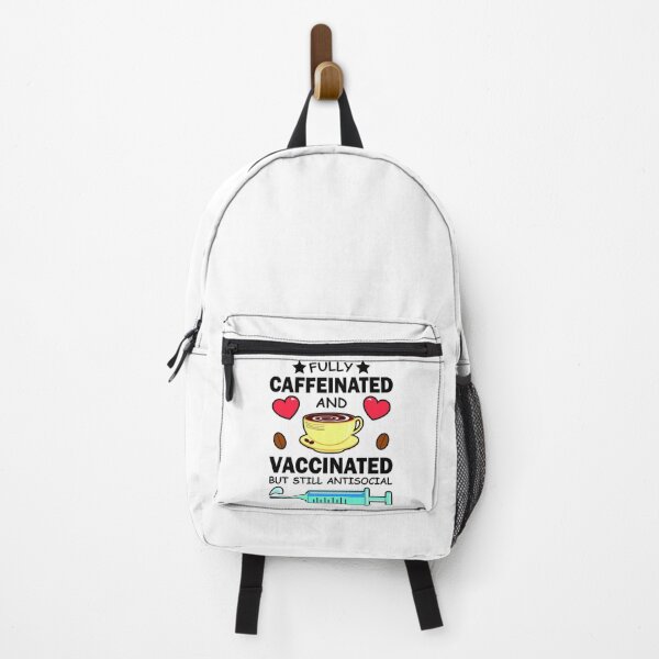 Item preview, Kawaii Fully Caffeinated And Vaccinated But Still Antisocial designed and sold by vineeth.