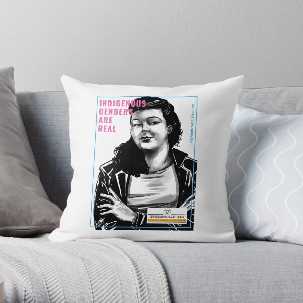 Indigenous Genders Are Real Throw Pillow