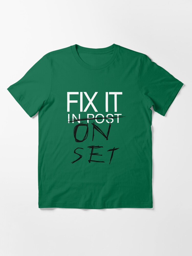 Alternate view of Fix It On Set Essential T-Shirt