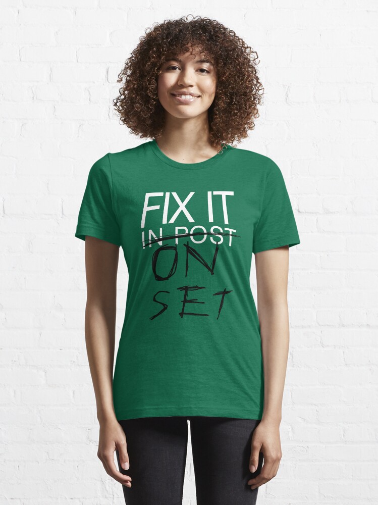 Alternate view of Fix It On Set Essential T-Shirt