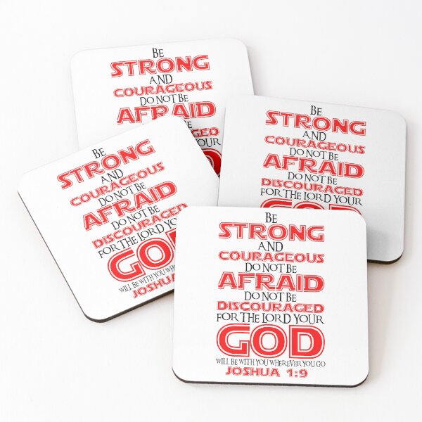 Item preview, Joshua 1:9 designed and sold by plushism.