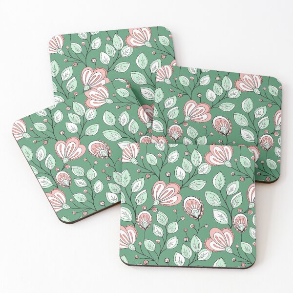 Item preview, Spring Pattern with Vintage Floral Motifs designed and sold by lissantee.