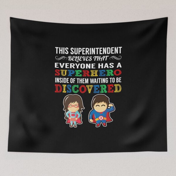 Item preview, Superintendent Superhero designed and sold by Miss Kinder Classroom.