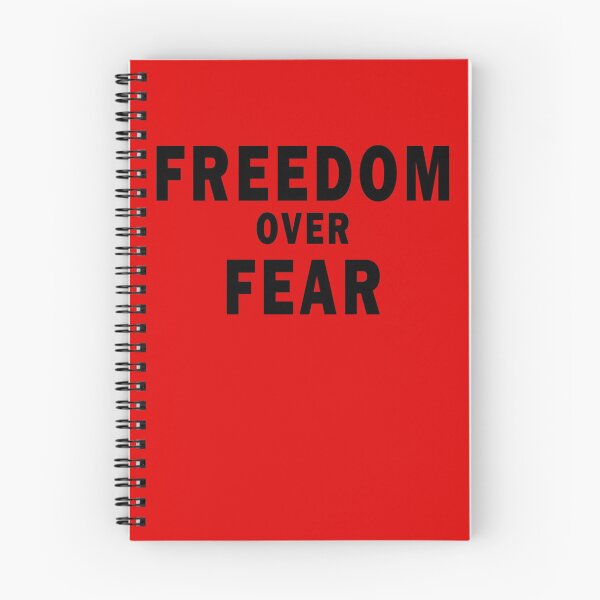 Item preview, Freedom Over Fear, Liberties designed and sold by ArtOfRebellion.