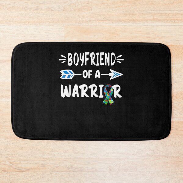 Item preview, Brave Warrior I Boyfriend I Autism Awareness I Puzzle Ribbon Gift  designed and sold by lindafrances.