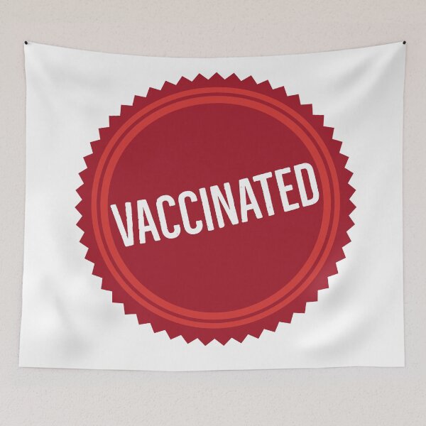 Item preview, vacccinated | vaxxed and waxed | i m vaccinated  designed and sold by PCpallavi.