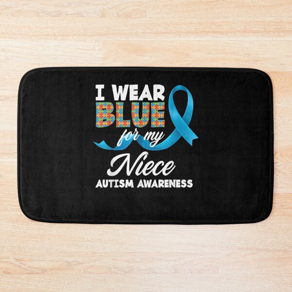 Item preview, I Wear Blue For My Niece Autism Aunt Uncle Autism Awareness Gift  designed and sold by lindafrances.