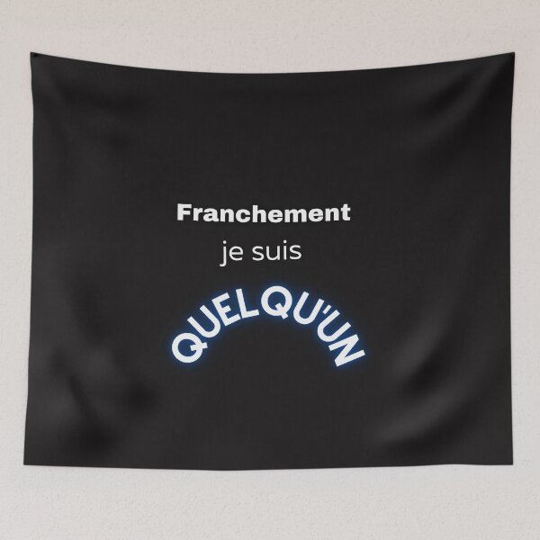 Aperçu de l'œuvre Franchement je suis quelqu'un/ T-shirt sport HF créée et vendue par thenewking.